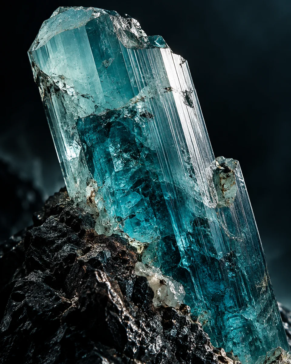 aquamarine heart, inspiration behind THE AFTERSHOCK
