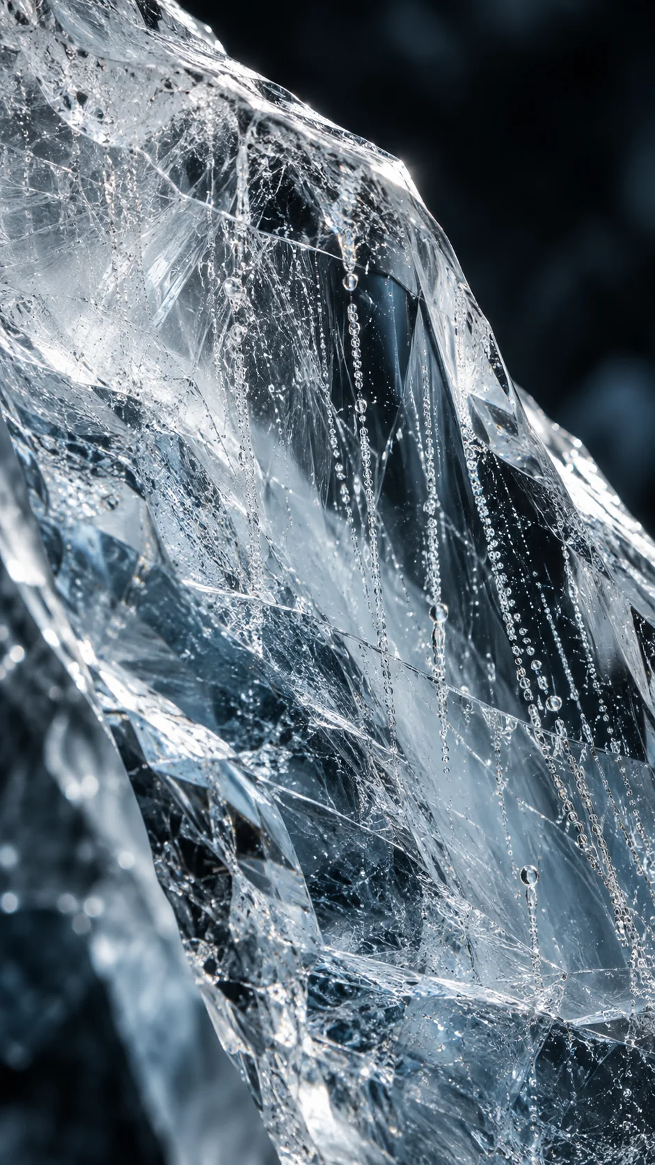 glacial glass, inspiration behind THE ARCTIC HOUR